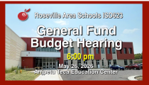 District 623 General Fund Budget Hearing (5-26-2026)