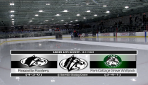 Raider Boys Hockey’25: Roseville -vs- Park-Cottage Grove (12-17-2025)