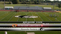 Raider Boys Soccer ’09: Roseville -vs- White Bear Lake (9-16-2009)