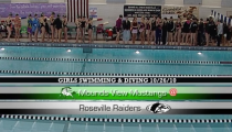Raider Girls Swimming & Diving ’10: Roseville -vs- Mounds View (10-26-2010)