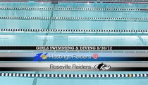 Raider Girls Swimming & Diving ’12: Roseville -vs- Hastings (8-30-2012)