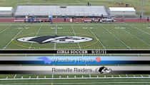 Raider Girls Soccer ’11: Roseville -vs- Woodbury (9-27-2011)