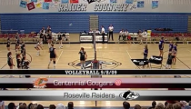 Raider Girls Volleyball ’09: Roseville -vs- Centennial (9-8-2009)
