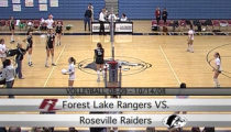 Raider Girls Volleyball ’08: Roseville -vs- Forest Lake (10-14-2008)