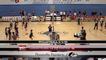 Raider Girls Volleyball ’09: Roseville -vs- Duluth-East (9-3-2009)