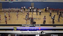 Raider Girls Volleyball ’09: Roseville -vs- Mahtomedi (10-22-2009)