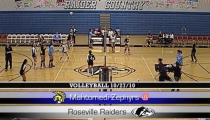 Raider Girls Volleyball ’10: Roseville -vs- Mahtomedi (10-27-2010)