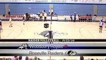 Raider Girls Volleyball ’14: Roseville -vs- Woodbury (9-23-2014)