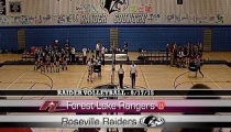 Raider Girls Volleyball ’15: Roseville -vs- Forest Lake (9-17-2015)