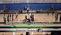 Raider Girls Volleyball ’15: Roseville -vs- Mounds View (10-29-15)