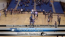 Raider Girls Volleyball ’15: Roseville -vs- Totino-Grace (11-5-2015)