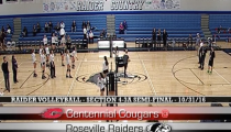 Raider Girls Volleyball ’16: Roseville -vs- Centennial (10-31-2016)