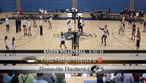 Raider Girls Volleyball ’16: Roseville -vs- East Ridge (9-22-2016)