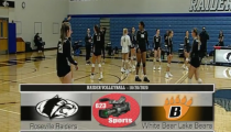 Raider Girls Volleyball ’20: Roseville -vs- White Bear Lake (10-20-2020)
