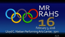 RAHS: “Mr RAHS 2016” (2-3-2016)