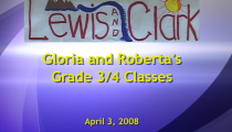 Parkview: “Lewis & Clark” (4-3-2008)