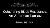 RAHS: 2016 Black History Month Show (2-19-2016)