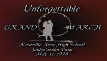 RAHS: “1996 Prom Grand March – Unforgettable” (5-11-1996)