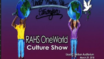 RAHS: 2018 OneWorld Culture Show (3-29-2018)