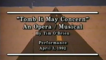 RAMS Theatre: “Tomb It May Concern” (4-3-1992)