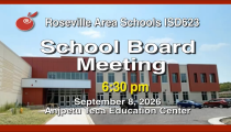 September 8, 2026 School Board Meeting