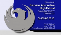 2016 Fairview Alternative High School Graduation (6-1-2016)