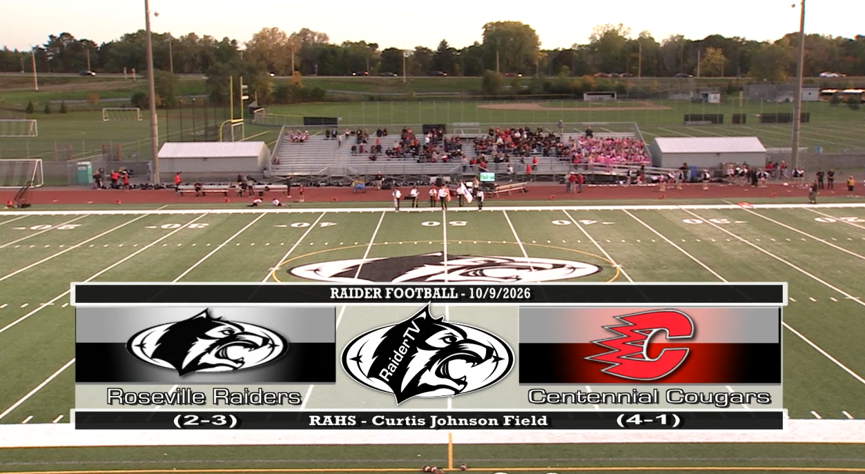 Raider Football’26: Roseville -vs- Centennial (10-9-2026)